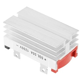 3 Phase Rectifier, 3 Phase Diode Rectifier, Bridge Rectifier, 50 Amp, 1200 V, Aluminium, 2 Pieces, DC Fast Heat Dissipation, Bridge Rectifier, 3 Phases
