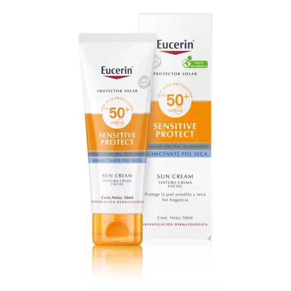 Eucerin sensitive protect protector solar FPS 50+ 50 ml