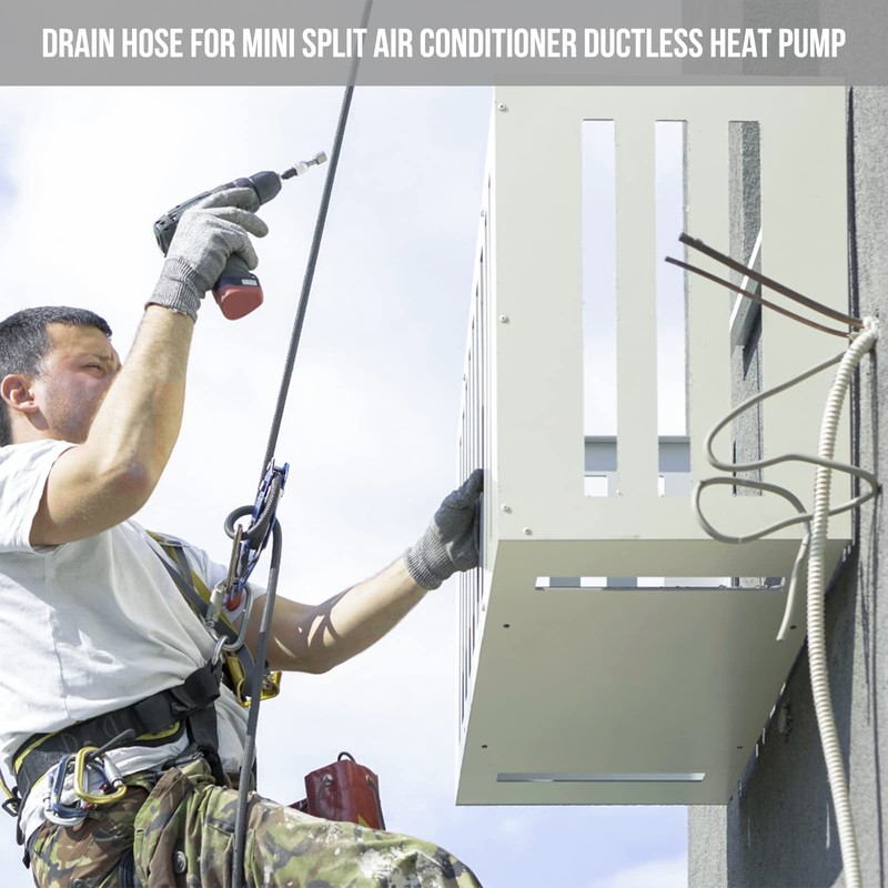 BEWAVE Air Conditioner Drain Hose Kit, Universal Durable Drain Pipe