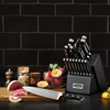 McCook® Black Knife Sets, German Stainless Steel Forged Kitchen Knives