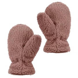 Mittens, Winter Gloves, Plush Warm Gloves for Girls Boys (Khaki)