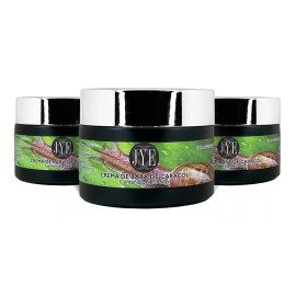 Jye Distribuidora de Belleza 6 Frascos De Crema De Baba De Caracol Natural Jye 360 Gramos
