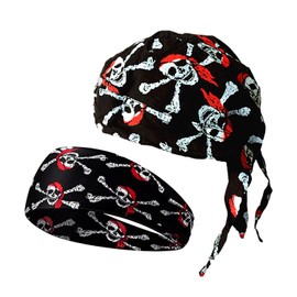 WUFGWBD 1 Piece Women'S Bandana, 1 Piece Headband, Pirate Bandana, Boy'S Headwear, Cotton Sports Bandana Hat, Women'S Hooded Hat