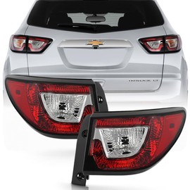 KEEKPO - For 2013 2014 2015 2016 2017 Chevy Traverse Outer Body Mounted Tail Lights Lamps Replacement Driver & Passenger