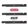Jacobsen 72" Cut High-Lift Replacement Mower Blades 3970261, Oregon 791-627(3)