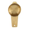 18PCS Measuring Cup Stainless Steel Gold Coffee Spoon Cup Set
