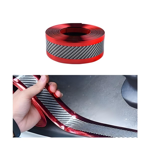 TSUGAMI Carbon Fiber Car Door Edge Entry Guards, Anti-Collision Scratch