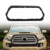 TJHSM Front Upper Grille Outer Frame Surround Black Textured Replacement