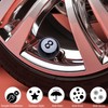 MEAJOO 8PCS Pool 8 Ball Style Tire Valve Stem Caps,