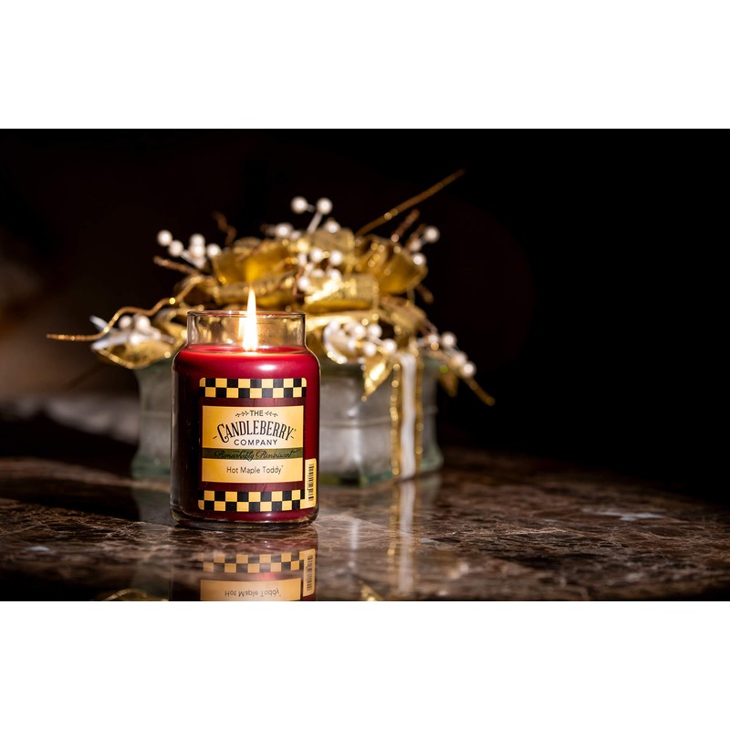 Candleberry Candles Hot Maple Toddy | Strong Fragrances for Home