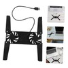 KONTONTY Laptop Cooling Pad Laptop Stand Fan for Enhanced Cooling