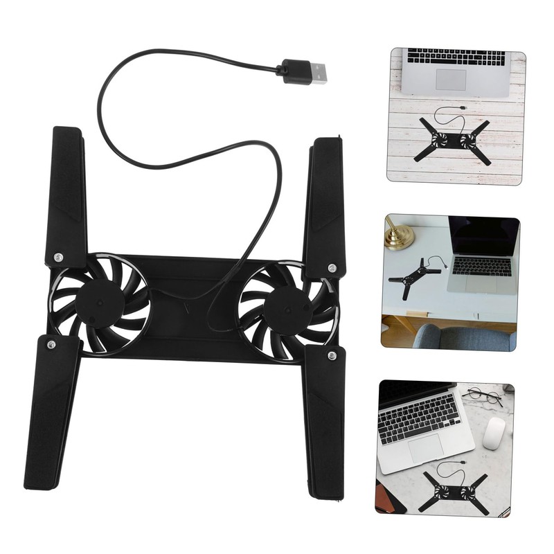 KONTONTY Laptop Cooling Pad Laptop Stand Fan for Enhanced Cooling