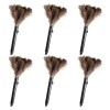 Retractable Feather Duster Ostrich Feathers Anti-Static Reusable Eco-Friendly Handheld Cleaning