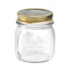 Bormioli Rocco Quattro Stagioni Small Glass Mason Jars 8.5 Ounce