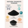 ROCKING GIFTS Shungit Pulver 1kg - Fein gemahlen fr Wasserfilterung,