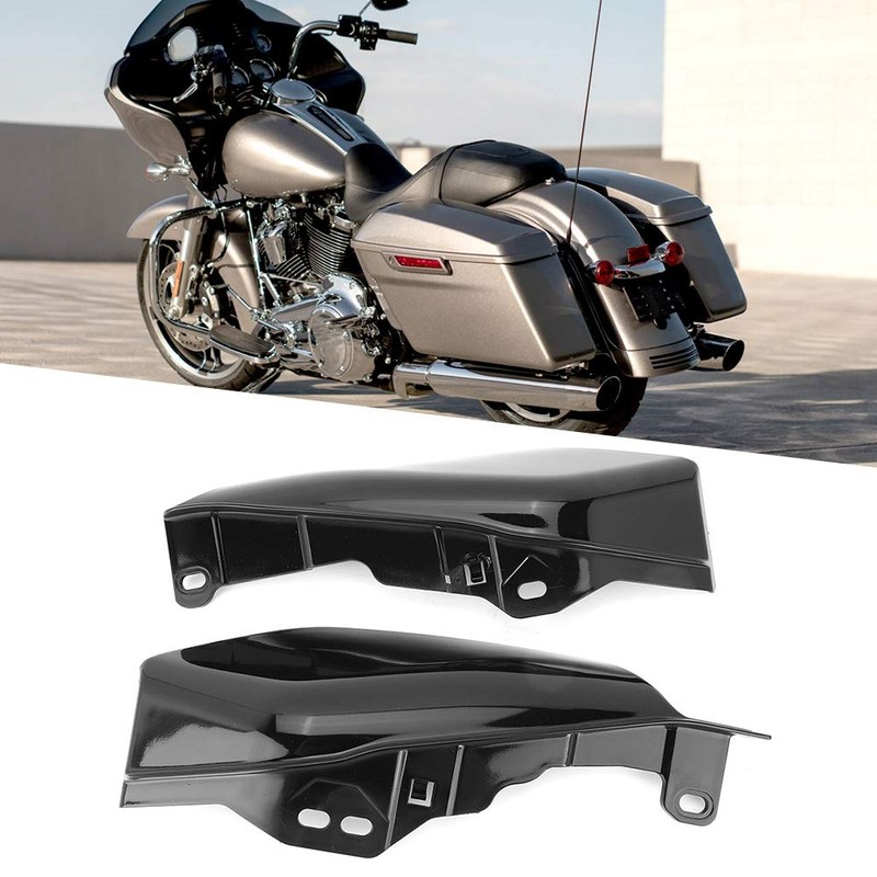 Gorgeri Motorcycle Mid-Frame Air Deflector Heat Shield Trim Cover for