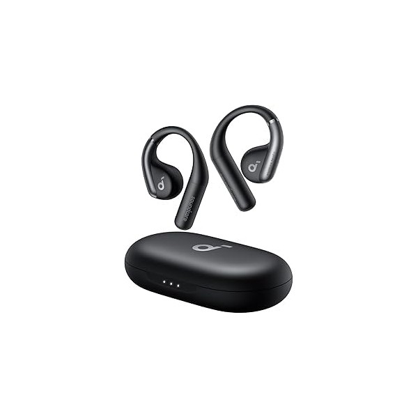 soundcore by Anker, AeroFit Open-Ear Kopfhörer, Ultra bequemes Design, Sicherer