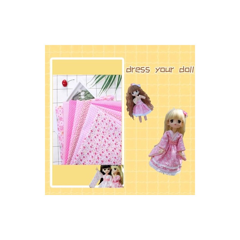 Algodón Craft Fabric Bundle Quilting Costura DIY Surtido De Tela
