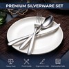 LIANYU 40-Piece Heavy Duty Silverware Set for 8, Stainless Steel