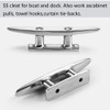 KAHACIYO Boat Cleat Open Base Boat Cleat 4 inch, Dock