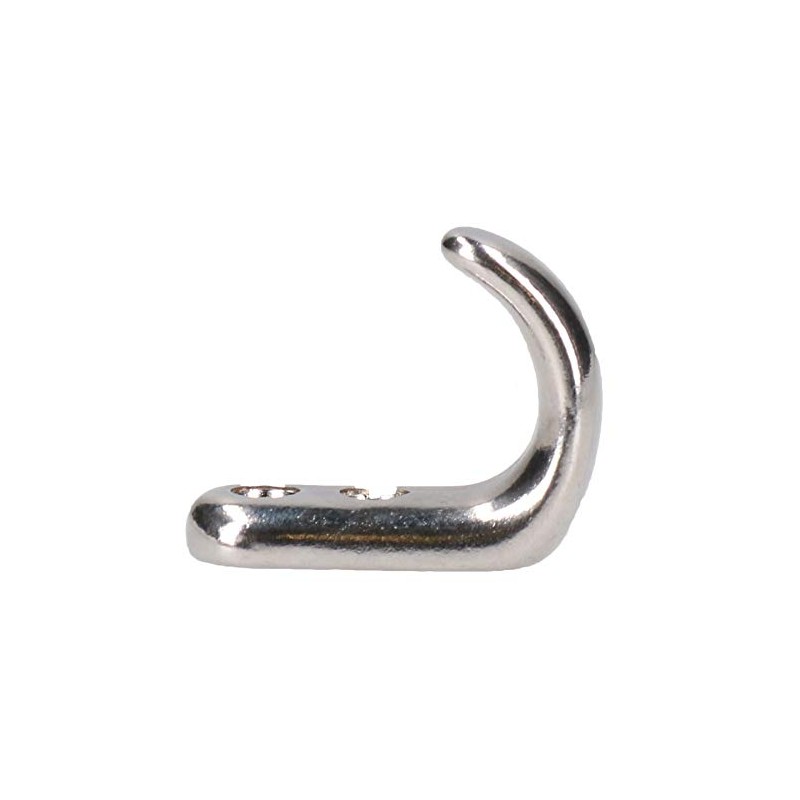 AB Tools Stainless Steel Coat Hook 40mm by 31mm Polished