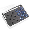 RASTP Steering Wheel Screw Kit,8Pcs (Roast Blue, Style2)