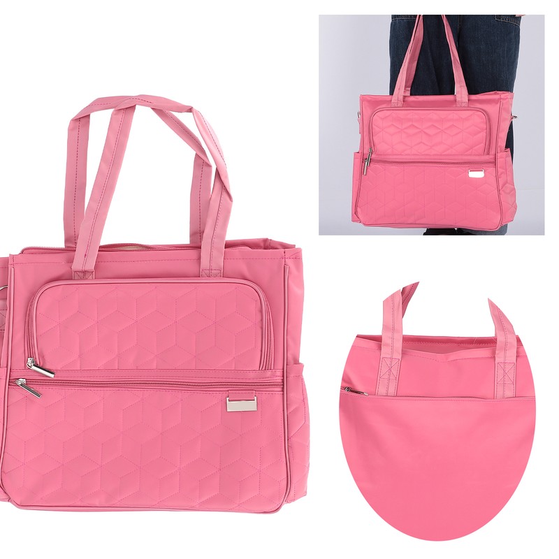 Nylon Waterproof Nappy Bag Large Capacity MultiFunctional Milk Bottle Diaper