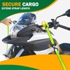 Motorcycle Tie Down Strap (4PK) - 2,100lb Break Strength Premium