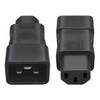 TEWOXIN 1PCS IEC C20 Male to C13 Female Power Adapter