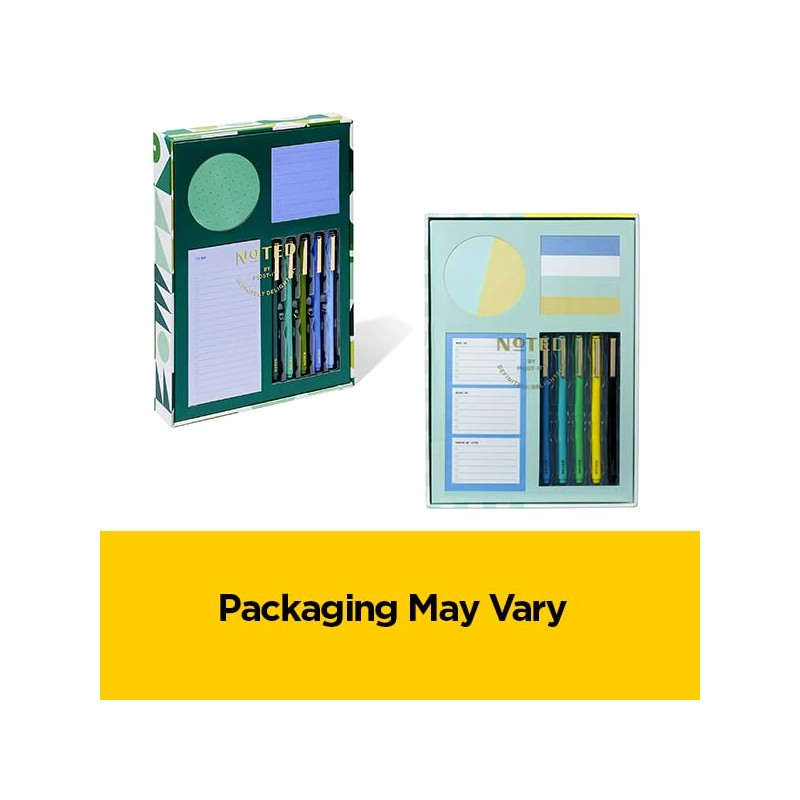 Post-it Noted by Post-it Printed Notes Gift Box, 4 Piece
