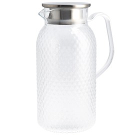 Starwares Unbreakable Pitcher, 0.6 gal (1.8 L), Lightweight, Cold Resistant, Heat Resistant, Dishwasher Safe, Cold Water Bottle, Pot, Stylish, For Camping, BBQs, Parties