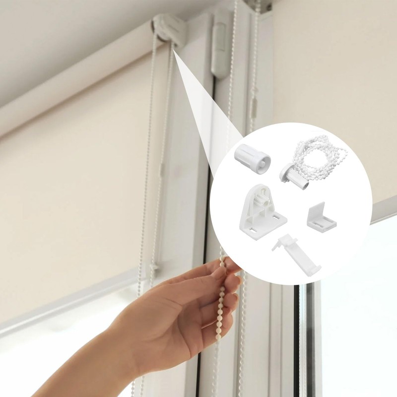 Set of 2 Roller Blind Klemmfix Replacement Parts, Klemmfix Bracket