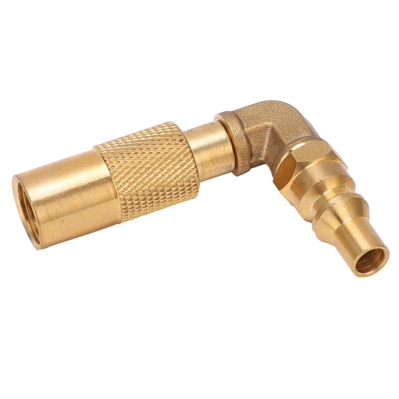 Propane Refill Adapter 9/16 to 1/4 Compact Connection Good Sealing