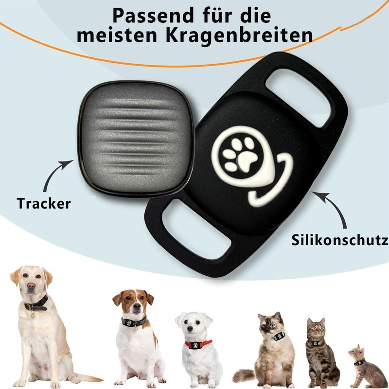 Dog Tracker, Dog Tracker with Collar Holder, Intelligent Animal Tracker,