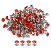 sourcing map 100 Sets Leather Rivets, 8mm Double Cap Rivets