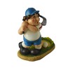 Chubby Cartoon Golfer Wine Bottle Holder