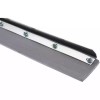 PRO SOURCE Gray 36" Wide Rubber Blade Floor Squeegee, Tapered