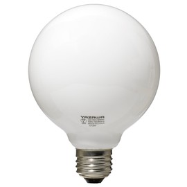 Yazawa Corporation GW100V38W95 Ball Bulb, 40 W Shape, Diameter 3.7 inches (95 mm), White