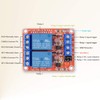 [2-Pack] DC 12V Relay Module 2-Channel Relay Switch with Optocoupler