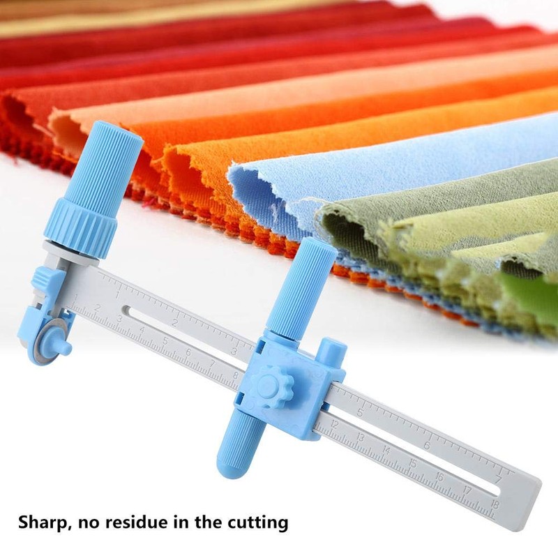 HEEPDD Compass Cutter, Adjustable Rotary Circle Cutter Circular Cutting Tool