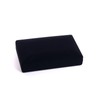 Wide Accessory Cosmetic Box Velour Type Fits Bridal Necklace Earrings