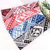 Red Black Blue Paisely Hair Head Bandana Headband for Women