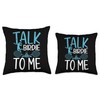 Talk Birdie To Me Throw Pillow