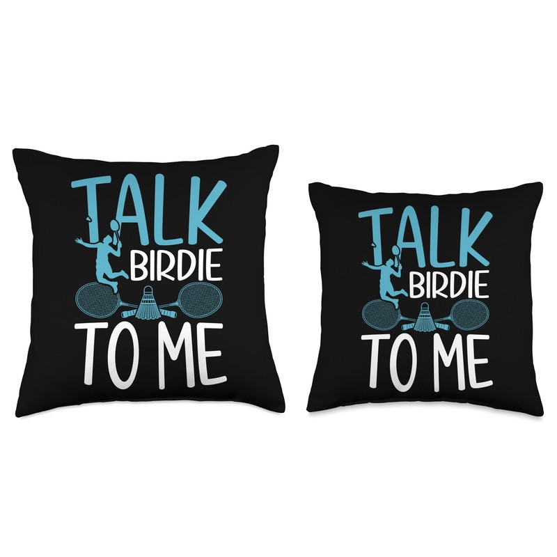 Talk Birdie To Me Throw Pillow