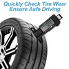 Gvolatee Tread Depth Gauge for Tyres, Tyre Tread Depth Gauge,