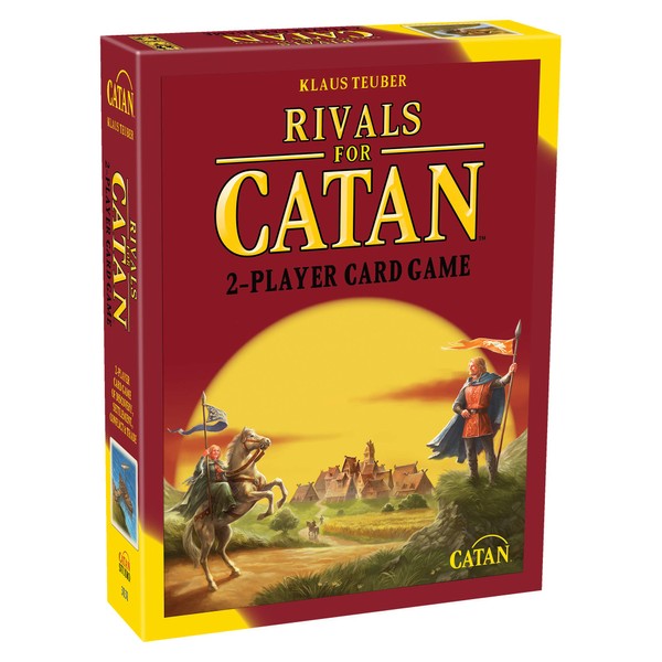 Catan Studio: Rivals for Catan Card Game for 2 Players (Base Game) | Card Game for Adults and Family | Strategy Card Game | Adventure Card Game | Ages 10+ | Average Playtime 45 Minutes (Or similiar)