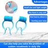 JLEivvi 20 PCS Nose Stop Clips Professional Nose Clips Nose