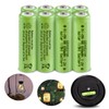 8-Pack AA Ni-MH Solar Light Rechargeable Batteries - 600mAh 1.2V