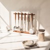 우드시엘 Cooking Utensil Set - 6-Piece Stainless Steel Kitchen Tool