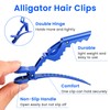 60 Pcs Alligator Sectioning Hair Clips Bulk, Plastic Salon Hairclip